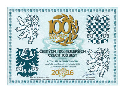 Ocenění Czech 100 Best